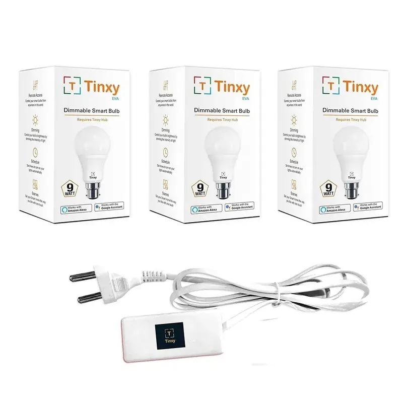 Tinxy EVA 9W Dimmable Bulb (Pack of 3) — view 1