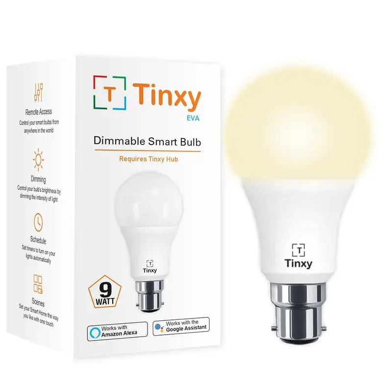 Tinxy EVA 9W Warm White Dimmable Bulb — view 1