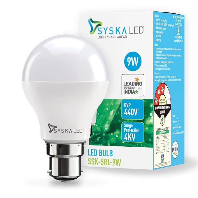 Syska 9W LED Bulb — view 1
