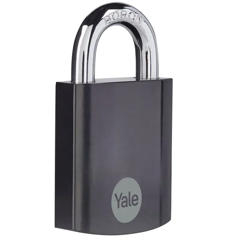 Yale Y90SB/45/129/1 Hardened Padlock with long shackle with 3nos. regular keys — view 1