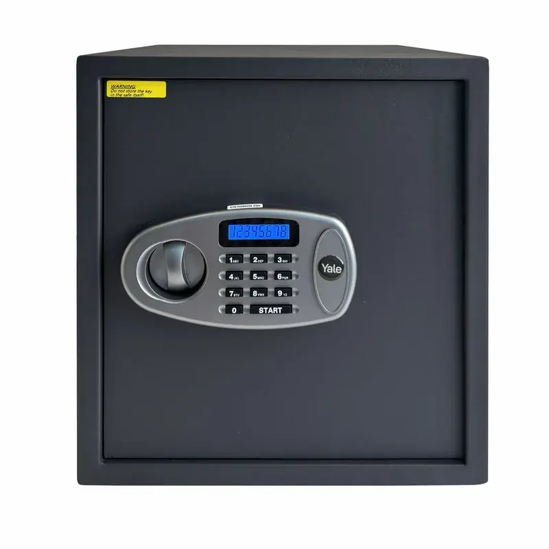 Yale YSS/390/GR Standard Large Electronic Safe locker with Pincode Access- 41 litres, Grey — view 1