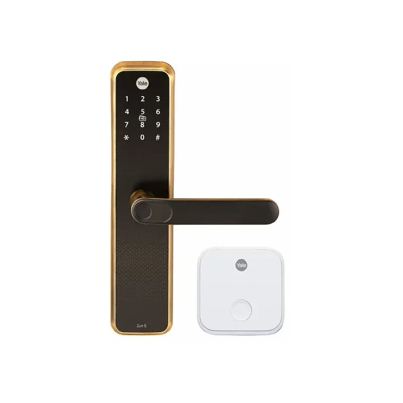 Yale Zuri S (Antique Bronze) Smart Lock with 5 way unlocking (Fingerprint, PIN, RFID, Manual… — view 1