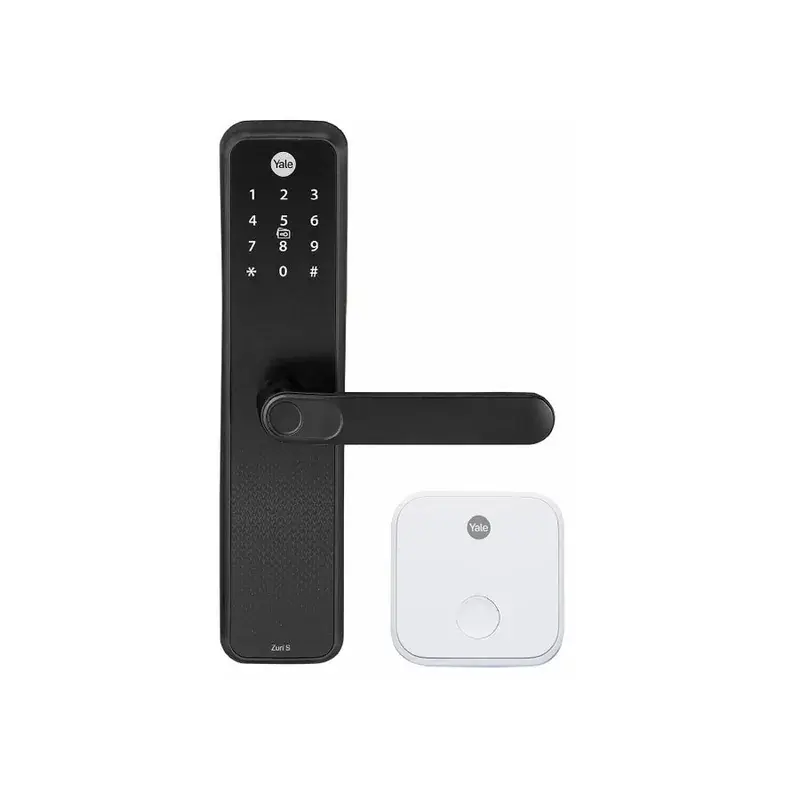 Yale Zuri S (Black) Smart Lock with 5 way unlocking (Fingerprint, PIN, RFID, Manual Key and… — view 1