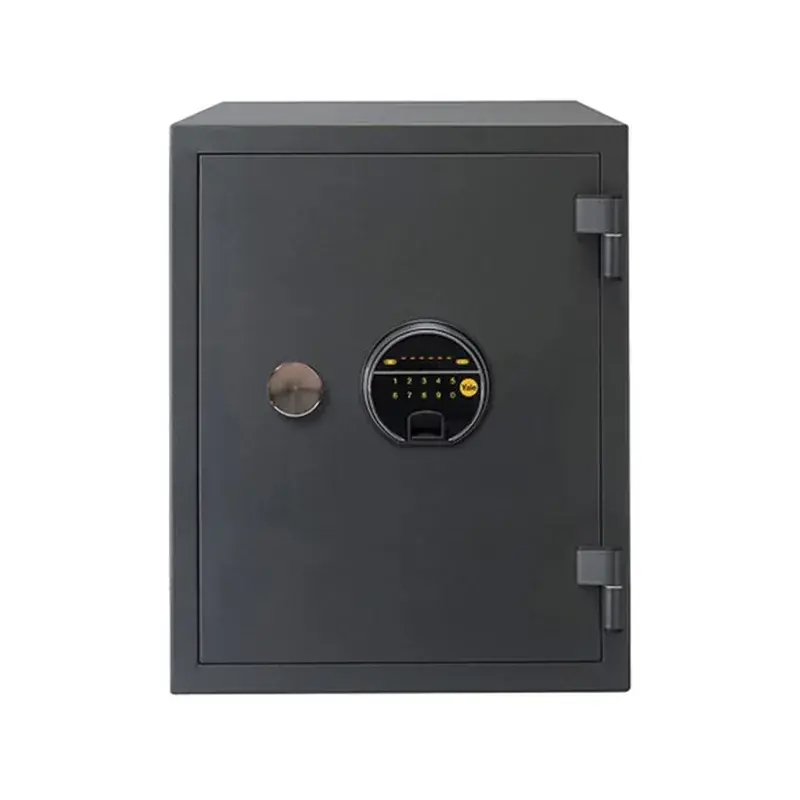 YFF/520/FG2 Biometric Safe Locker, 60 Min Fire Resistance, Black, 37 Litre — view 1
