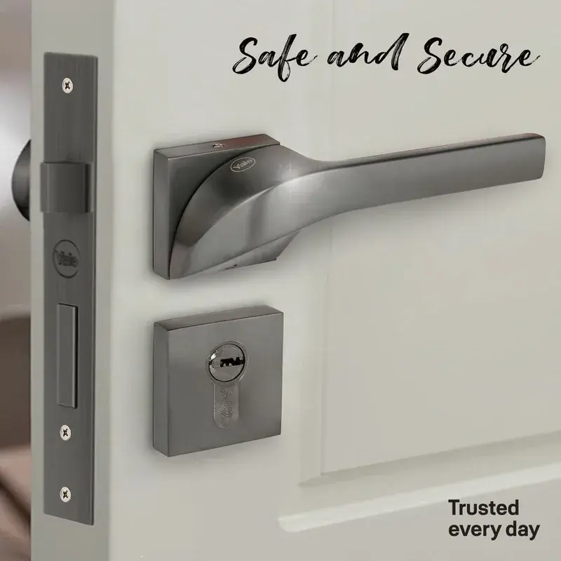 YMSL-1001-BM-Yale Marvel Series Premium PVD Handle, With Mortise Lockbody and Euro Profile C… — view 1