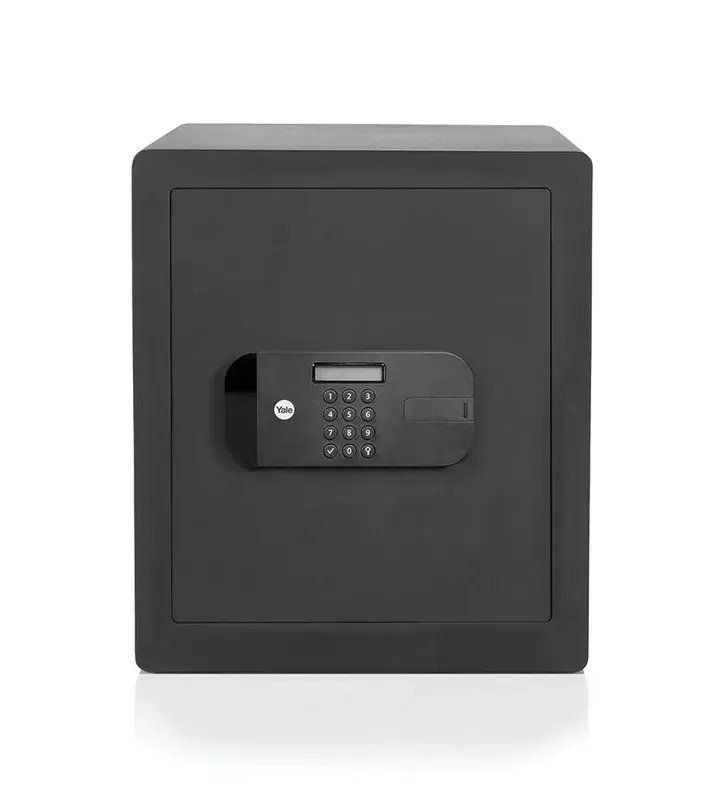 YSFB/400/EB1 High Security Digital Safe Locker with Fingerprint and Pin Access - Black — view 1