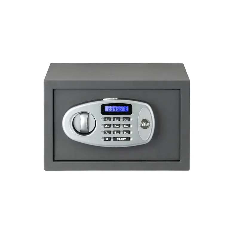 YSS/200/GR Small Security Safe locker with Pincode Access- Grey — view 1